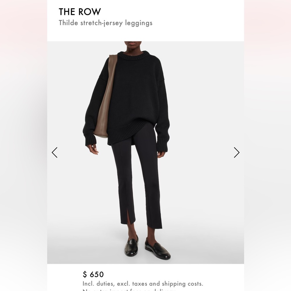 The Row Thilde Split Hem Legging - Picture 8 of 15